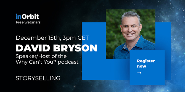 David Bryson inOrbit webinar speaker